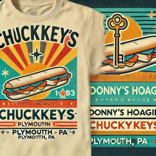 Donny’s Hoagies x ChuckKeys Retro Graphic Tee